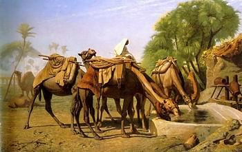 unknow artist Arab or Arabic people and life. Orientalism oil paintings  468 oil painting image